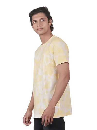 Men Tie and Dye Crew Neck T-Shirt