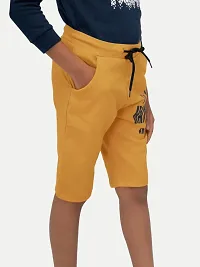 Boys Mango Printed Shorts-thumb1