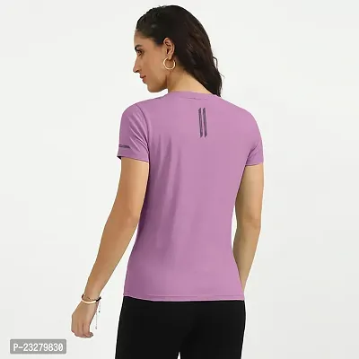 Rad prix Women Active wear Solid Tees-thumb5