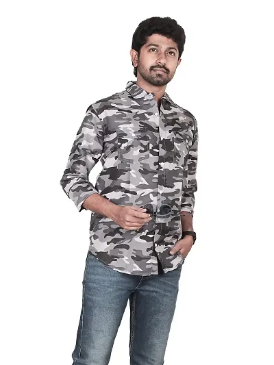 Rad prix Men All-Over Military Shirt