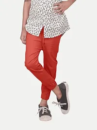 Rad prix Teen Boys Woven Jogger Pant- Orange Colour-thumb2