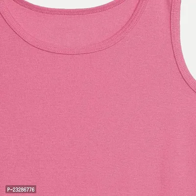 Rad prix Pink Solid Tank-top-thumb2