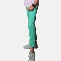 Rad prix Turquoise Green Basic Trousers-thumb2