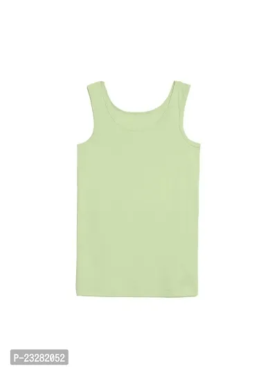 Rad prix Light Green Solid Tank-top