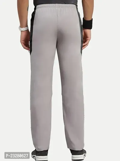 Rad prix Men Light Grey Polyester Regular Fit Comfortable wear Joggers-thumb5