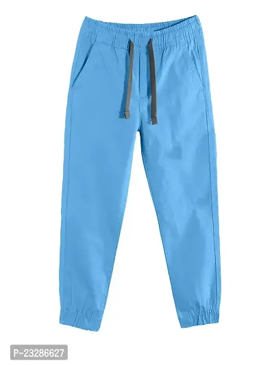 Rad prix Boys Pastel-Light Blue Woven Joggers