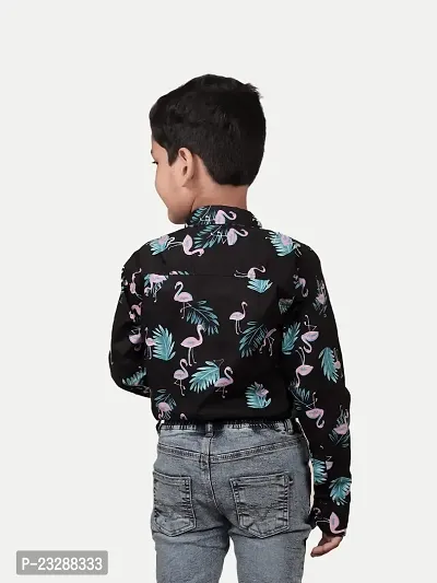 Teen Boys Printed woven shirt-thumb4