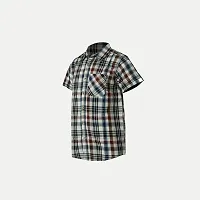 Rad prix Boys Black Multi-Checked Shirt-thumb2