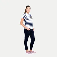 Rad prix Women Stripe Printed- Tees-thumb1