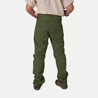 Rad prix Boys Green Regular-fit Trousers-thumb3