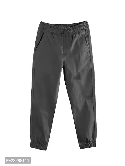 Rad prix Boys Dark Grey Casual Joggers-thumb0