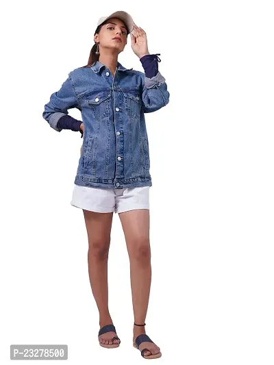 Rad prix Womens Casual Denims Jacket-thumb0