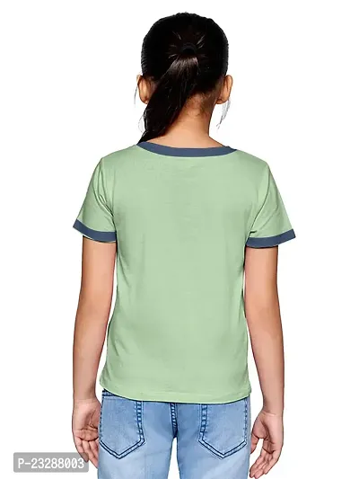 Rad prix Green Printed Ringer T-Shirt-thumb4