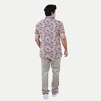 Stylish Purple Cotton T-Shirt For Men-thumb3