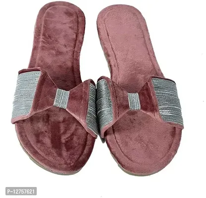 VS1 FASHION MODE Stylish Latest Fancy Flats Sandal for Women & Girls in Rust colour-thumb2