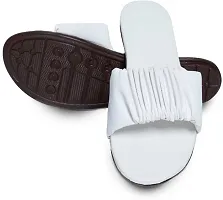 VS1 FASHION MODE Designer Fancy Flats/Sandals for Women & Girl's White-thumb1
