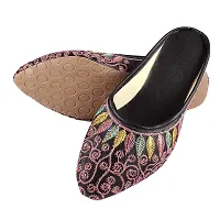 Women Ethnic Jaipuri Slip On Slippers Mules-thumb1