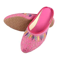 Women Ethnic Jaipuri Slip On Slippers Mules-thumb1