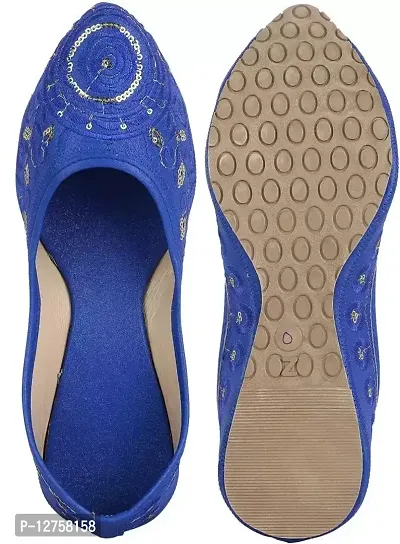 VS1 FASHION MODE New Latest Affordable Range of Trendy Jutis for Women Blue-thumb4