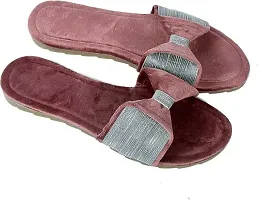 VS1 FASHION MODE Stylish Latest Fancy Flats Sandal for Women & Girls in Rust colour-thumb3