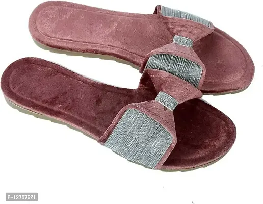 VS1 FASHION MODE Stylish Latest Fancy Flats Sandal for Women & Girls in Rust colour-thumb4