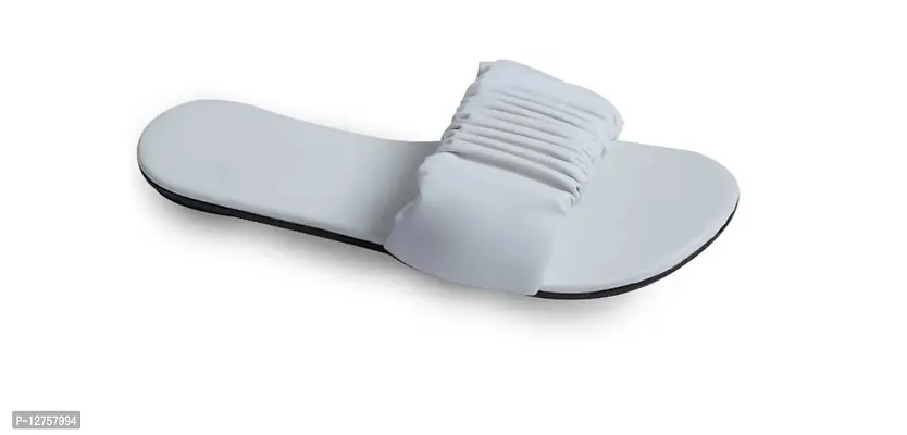 VS1 FASHION MODE Designer Fancy Flats/Sandals for Women & Girl's White-thumb4