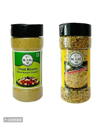 Classic Chaat Masala and Sindhi Koki Masala Zesty And Flavorful Blend Combo Pack Of 2