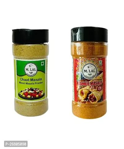 Classic Frankie Masala and Chaat Masala Add Zest To Your Wraps And Rolls Combo Pack Of 2