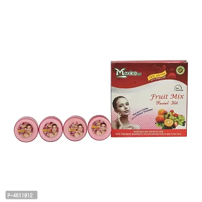 Mexico Fruit Nutri Herbal Anti Ageing Facials Kit For Women Offer For All Skin Types | Provide Radiant Brightening Blemish Free Fairer Complexion | Rich In Antioxidants With Vitamins-thumb4
