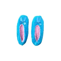 Daily Wear Indoor Winter Fur Slippers for women, girls(1 pair, Multicolor  Desing)-thumb1