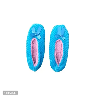 Daily Wear Indoor Winter Fur Slippers for women, girls(1 pair, Multicolor  Desing)-thumb2