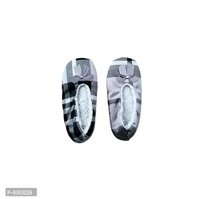 Daily Wear Indoor Winter Fur Slippers for women, girls(1 pair, Multicolor  Desing)-thumb4