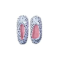 Daily Wear Indoor Winter Fur Slippers for women, girls(1 pair, Multicolor  Desing)-thumb4