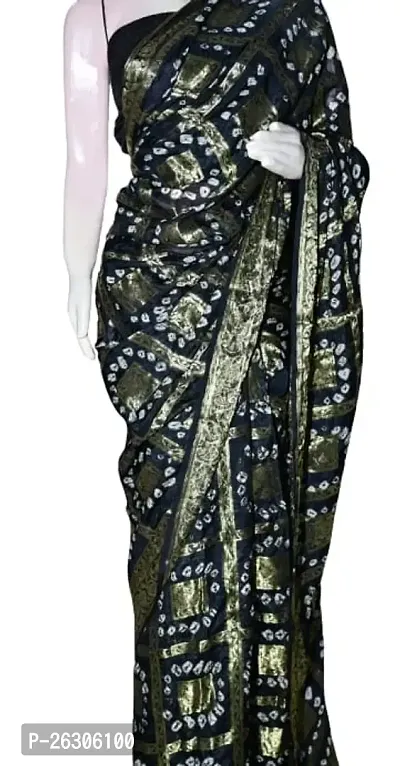 Classic  Art Silk Printed Saree with Blouse Piece for Women