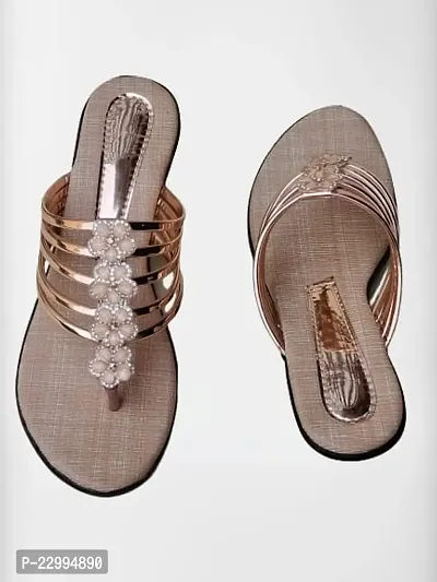 Stylish Brown Mesh Embellished Heels For Women-thumb3