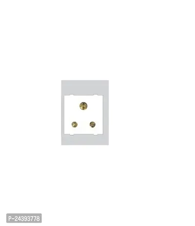 Top Quality 6A 3 Pin Socket, Pack Of 1 (1 Packet In 10 Piece)