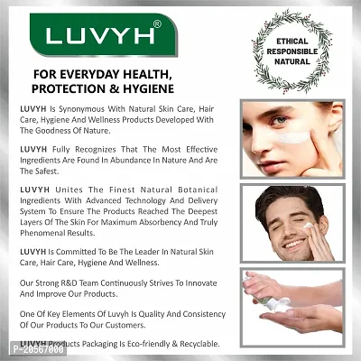 Luvyh Papaya Rejuvenating Face Scrub (500g) Cream Scrub for Skin Nourishing by Clearing Impurities and Clogged Pores For Spot Removal, Brightening  Lightening With Papaya Extracts Revitalizing Tan Removal Scrub and Luvyh Activated Charcoal Deep Cleansing Face Wash (100ml) Gel Face Wash for Dirt Removal, Deep Pore Cleansing Formula, Controls Excess Sebum  Acne for All Skin Types No Parabens, No M-thumb4