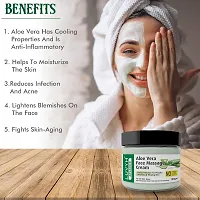 Luvyh Aloe Vera Face Massage Cream  Skin Moisturizer Cream (100g) For Women and Men, Organic Non-Toxic Aloe Vera for Acne, Scars, Glowing  Radiant Skin Treatment for oily, and dry Skin-thumb4