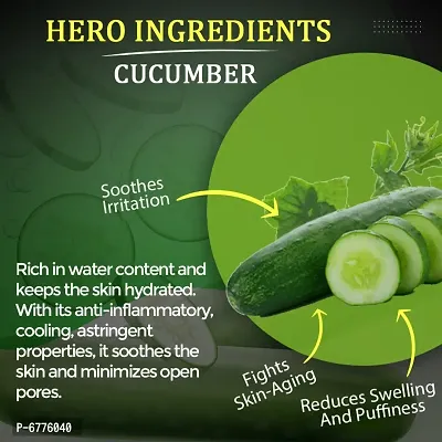 Cucumber Face Gel 100gm-thumb3