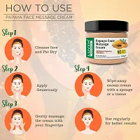 Papaya Face Massage Cream 100gm-thumb3