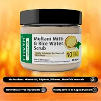 Multani Mitti and Rice Water Scrub - 100g-thumb4