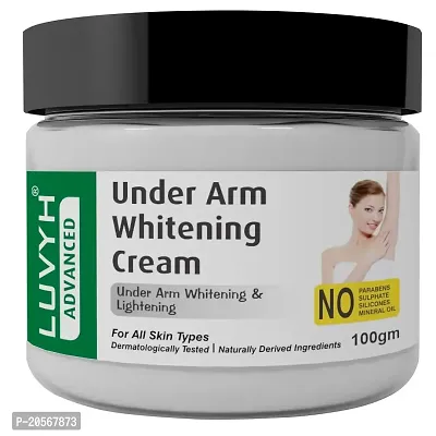 Luvyh Dark Underarm Brightening Cream 100g, for Moisturizing, Brightening, Noirishing for All Skin Types No Parabens, No Mineral Oil, No Sulphate, No Silicone