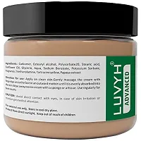 Luvyh Papaya Hydrating Face Massage Cream (100g) Skin Brightening Moisturizing Light Weight Formula, Helps Reduce Dark Circles  Visibly Clears Skin, Natural, No Parabens  Sulphates-thumb2