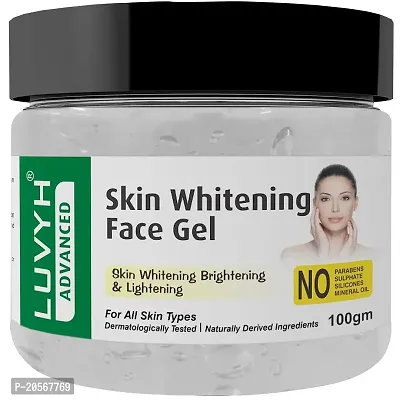 Luvyh Skin Whitening Face Massage Gel (100g) Whitening and Brightening Gel For Instant Natural Glow, Anti Pigmentation  Dark Spot Removal Formula for All Skin Types