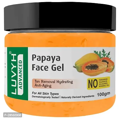 Luvyh Papaya Face Massage Gel (100g) Skin for Spot Removal, Brightening  Lightening With Papaya Extracts, Helps Reduce Wrinkles  Acne Breakouts for All Skin Types