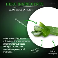 Luvyh Aloe Vera Gel with natural Aloevera Extract for Men  Women, 100 g | for Moisturize and Sooth Glowing Skin with No Parabens No Mineral Oil, No Sulphate, No Silicone-thumb3