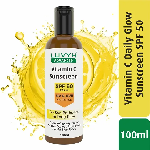 Luvyh Vitamin C Daily Glow Sunscreen SPF 50 100ml