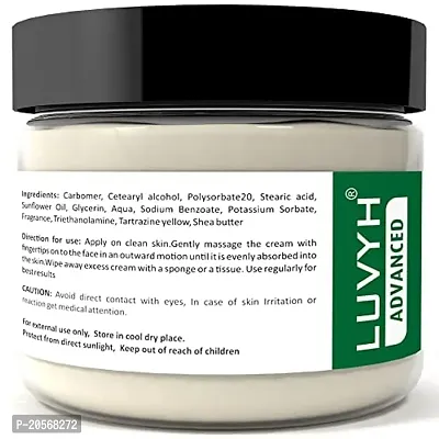 Luvyh Shea Butter Face Massage Cream (100g) for Moisturizing, Hydrating, Whitening, Brightening, Nourishing for All Skin Types-thumb3