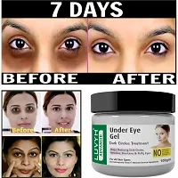 Luvyh Under Eye Gel works on the eye area and overall eye appearance  reduces the appearance of dark circles and puffiness, For men  women. 100g-thumb3