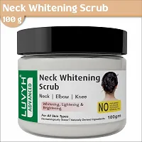 Luvyh Neck-Elbow  Knee-Feet Brightening Scrub For Reduces Blackness Of Neck, Elbo  Feet for all Body skin types- Scrub 100g, All Skin Types No Parabens, No Mineral Oil, No Sulphate, No Silicone-thumb1